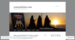 Desktop Screenshot of lorenzofabre.com