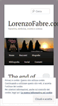 Mobile Screenshot of lorenzofabre.com